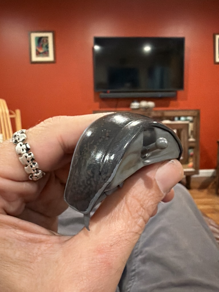 Pill bug toy segment shell detail